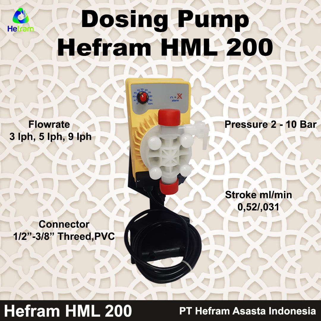 Dosing Pump Enclosure — Hefram HML 200 - Ikhsanhefram - Medium