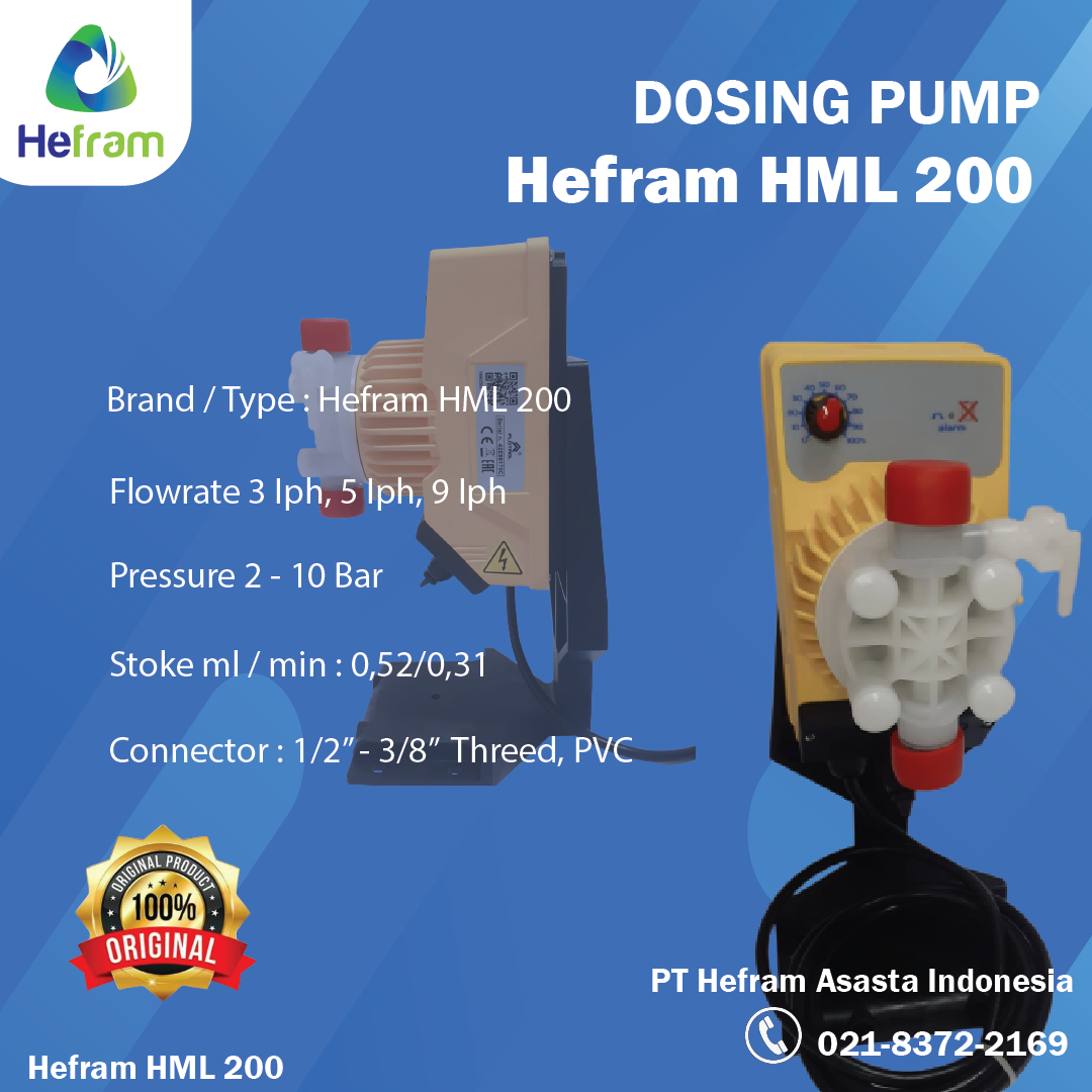 Dosing Pump BL20 — Hefram HML 200 by Tinahefram Medium