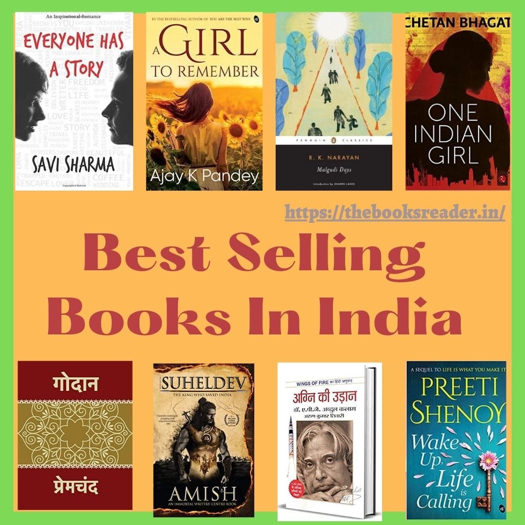 Best Selling Books In India/ 8 Best Selling books., by The Books Reader
