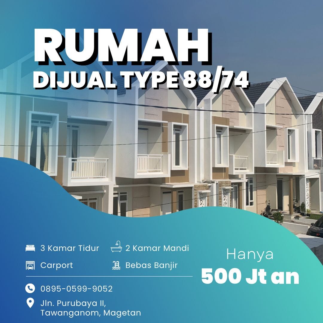 RUMAH MODERN MAGETAN - Anka - Medium