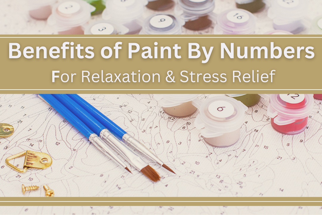 Paint By Numbers Kits Can Help Relieve Stress