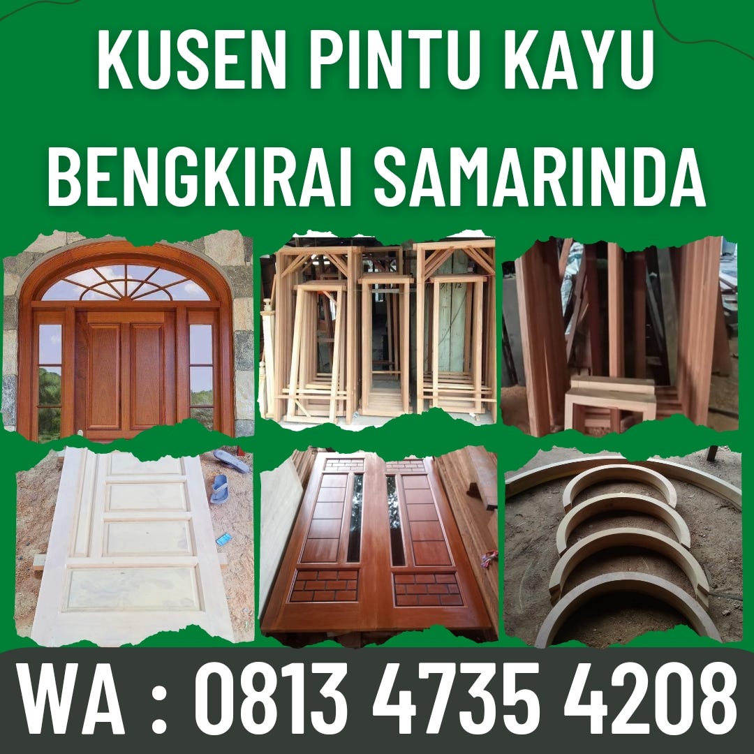 PROMO MERIAH, Call 0813 4735 4208, Kusen Pintu Kayu Bengkirai Samarinda
