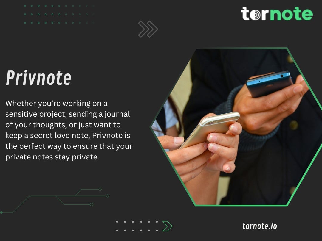 Privnote- Safe And Secure - Tornote - Privnote - Medium