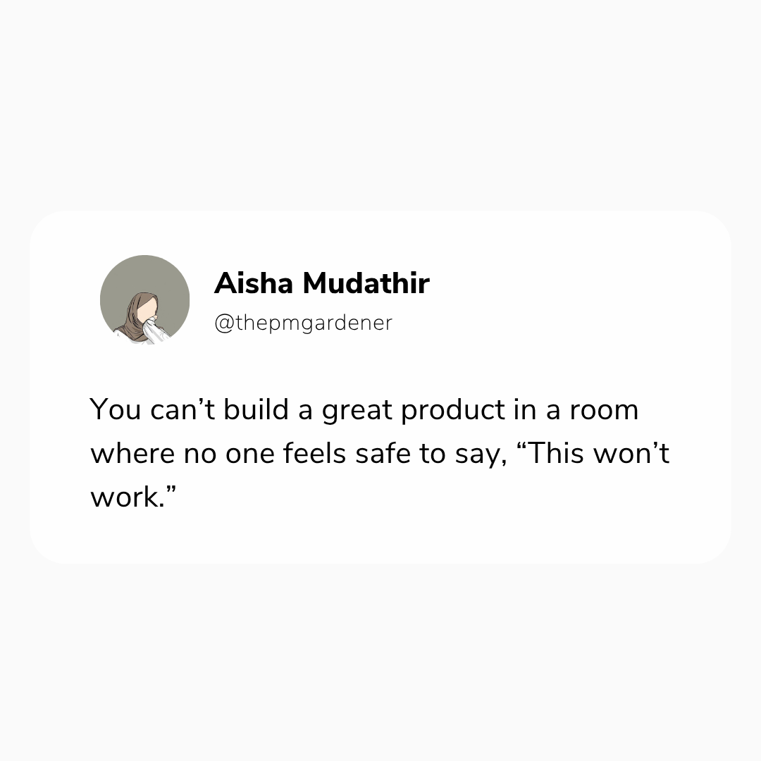 Psychological Safety in Teams — A Must Have