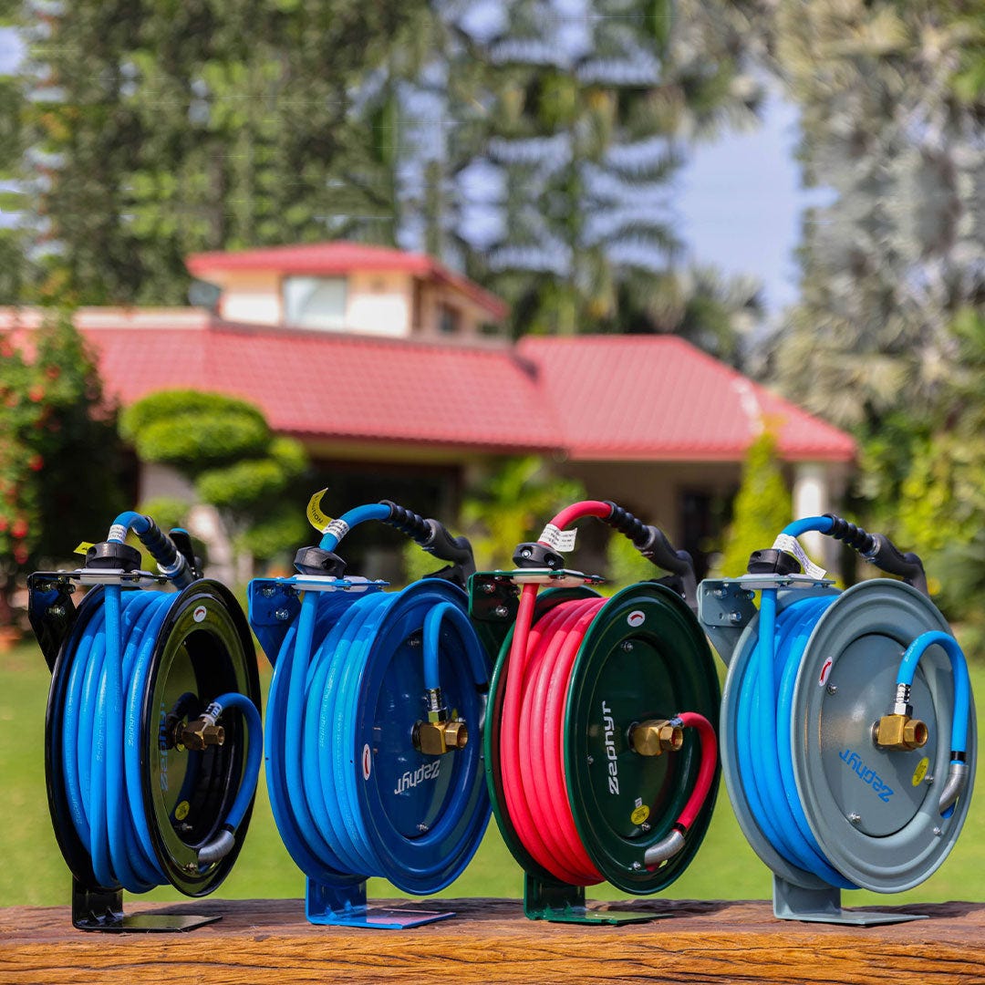 Retractable Garden Hose Reel!, How to store your garden hose