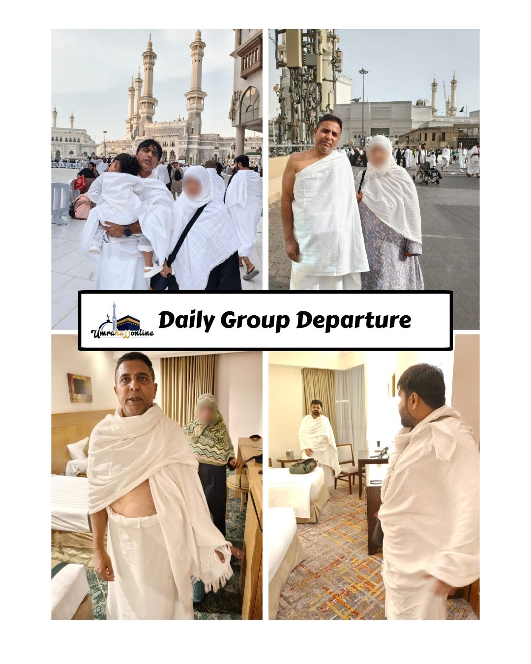 Another Blessed Departure with UmrahHajjOnline. ✨