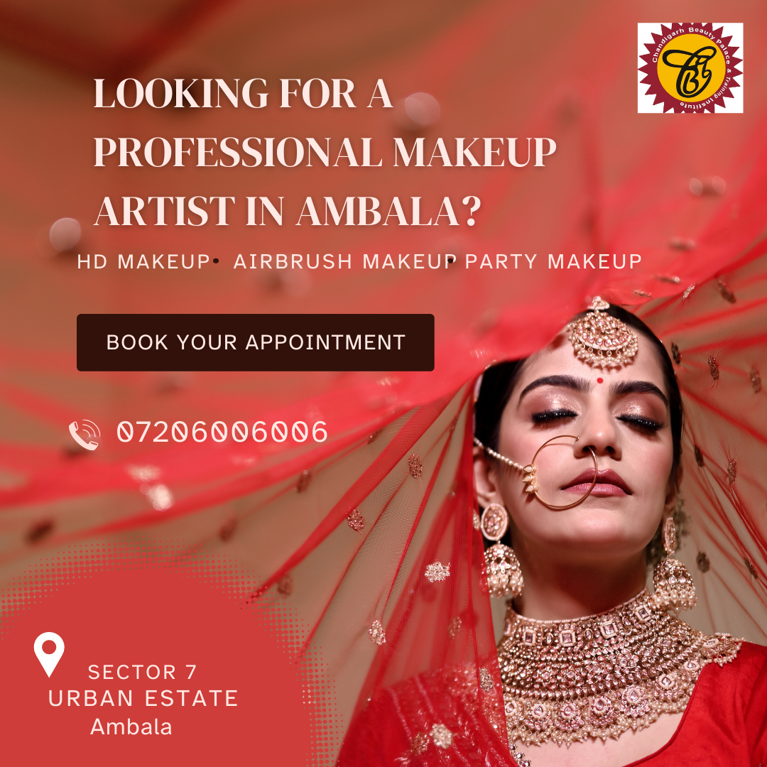 Makeup Artist in Ambala — Chandigarh Beauty Palace - Chandigarh Beauty 