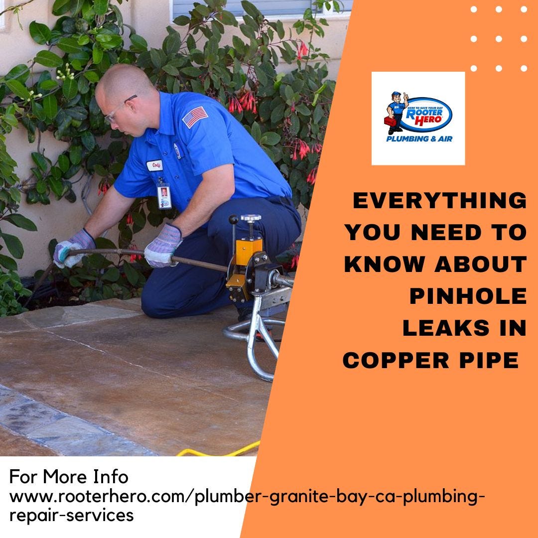 Everything You Need to Know About Pinhole Leaks in Copper Pipe by Rooter Hero Medium