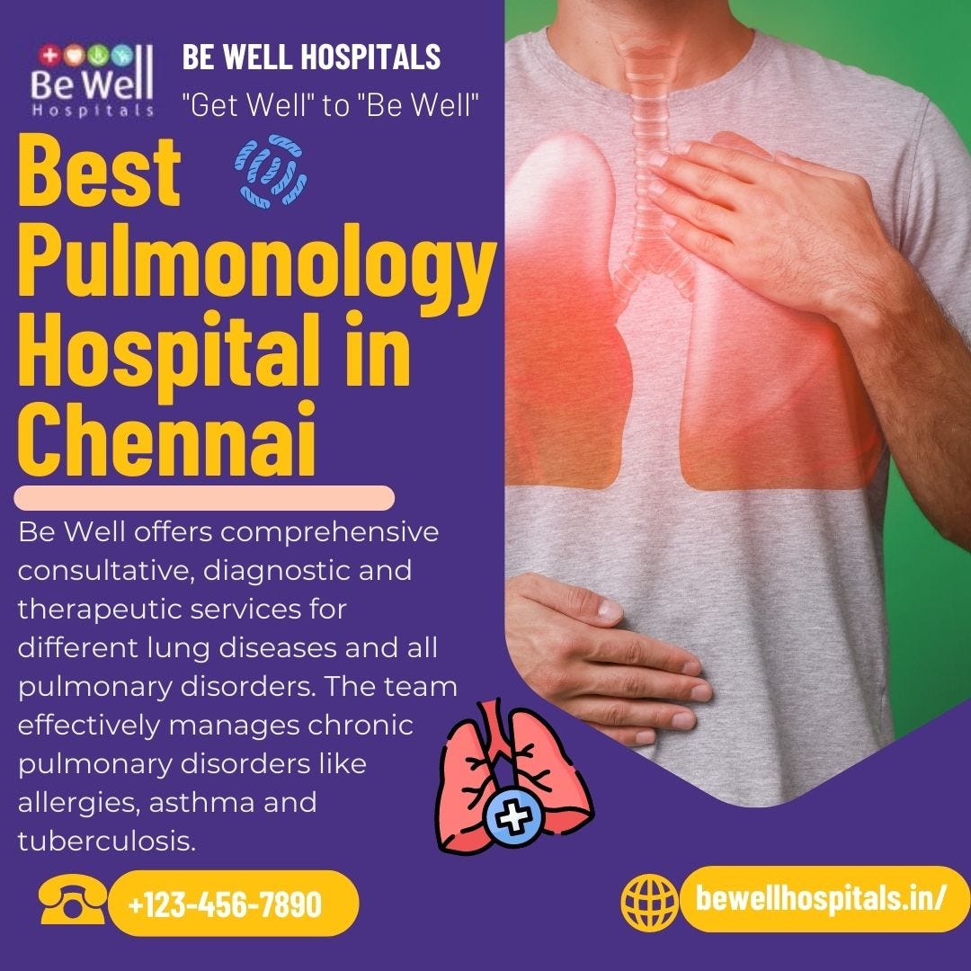 Best Pulmonology Hospital in Chennai Be Well Hospitals Medium