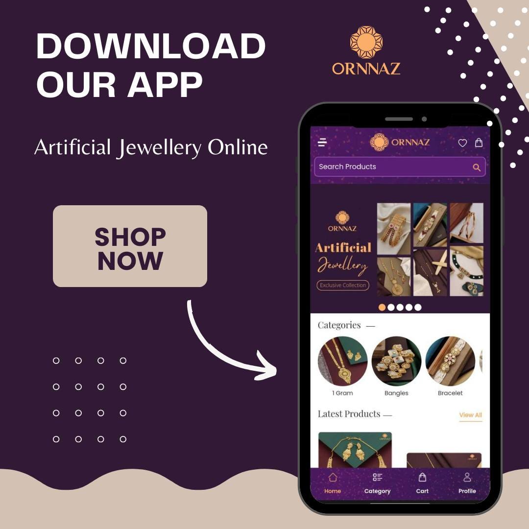 Artificial Jewellery Online Shopping App — Best Artificial Jewellery App in  India | by Angle Berry | Medium