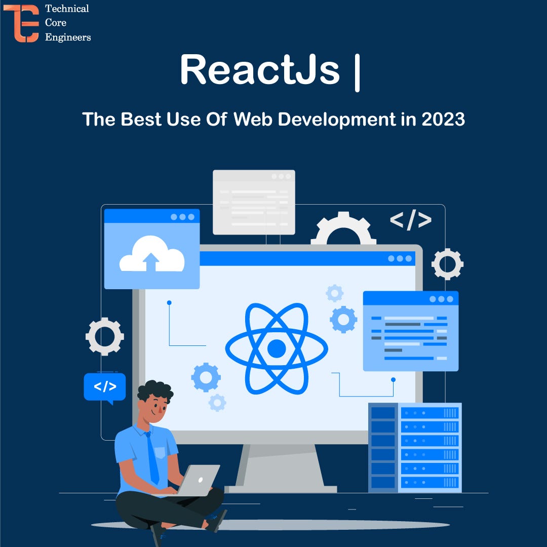 ReactJs | The Best Use Of Web Development in 2023 - Tecoreng - Medium
