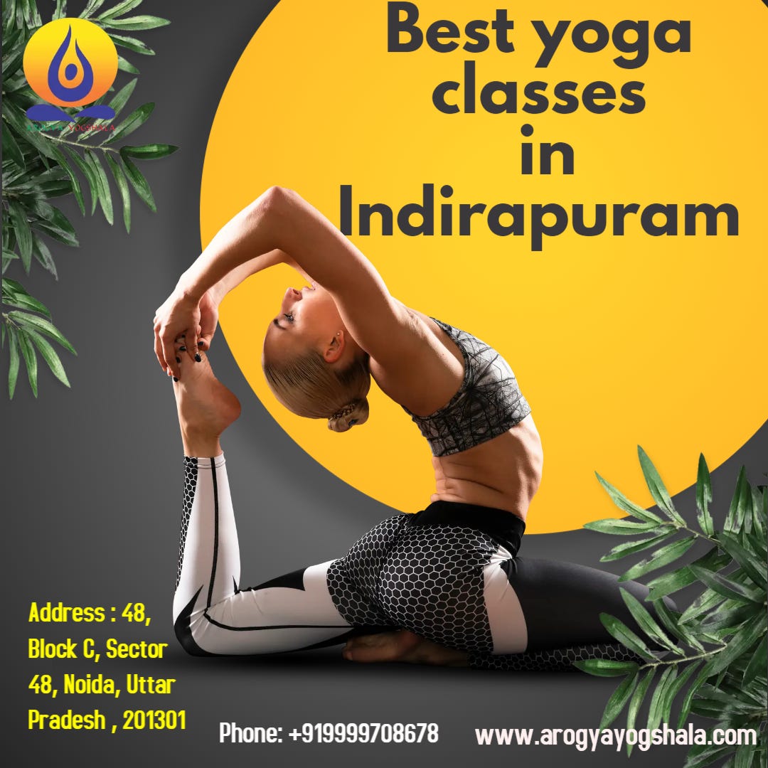 Best yoga classes in Indirapuram Arogyayogshala Medium