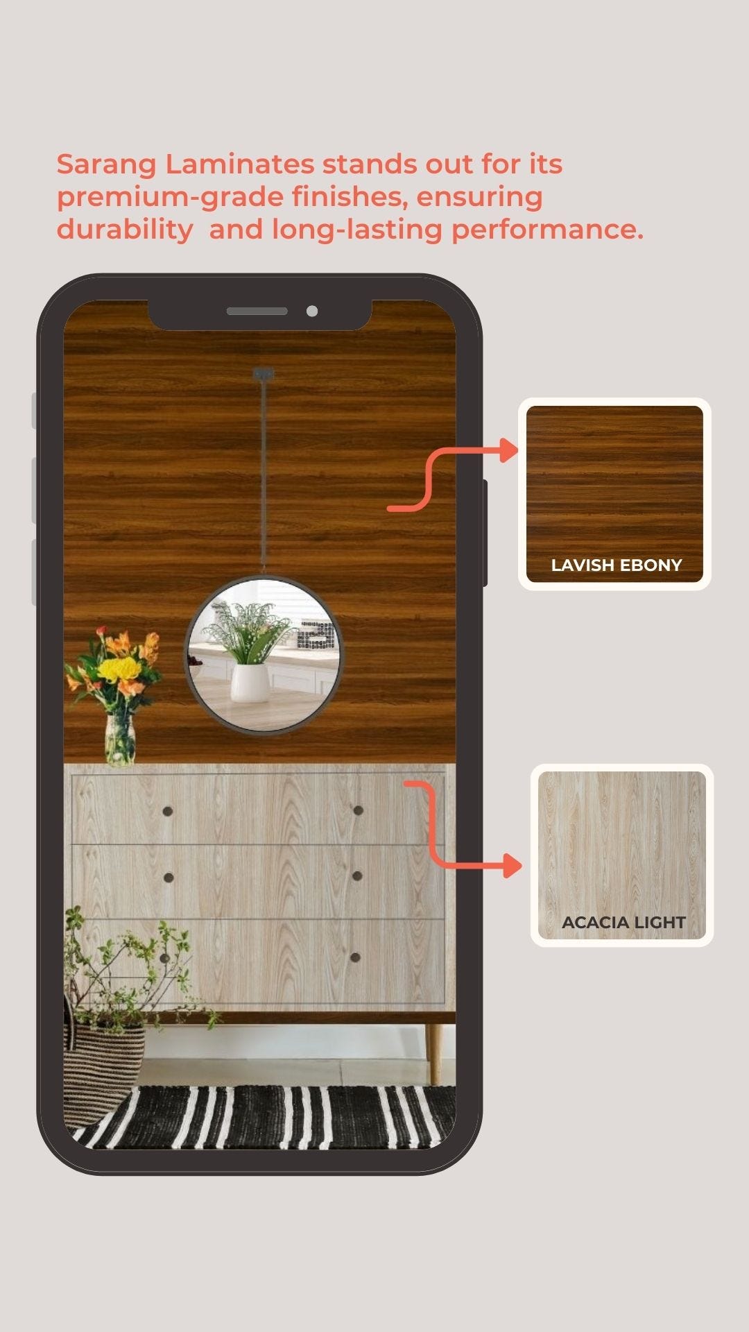 ✨Presenting a refined and resilient duo from Sarang Laminates✨