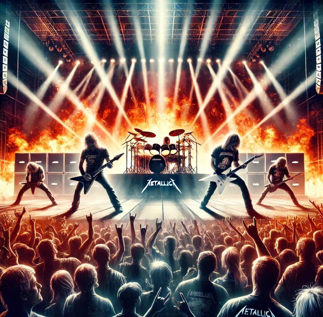 Metallica: The Titans of Heavy Metal and legend | by Pandaarab | Jan ...