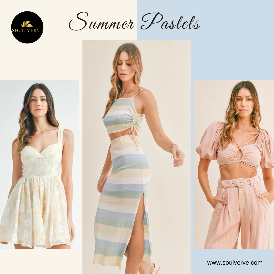 Summer Pastels The Perfect Outfits for Sunny Days by OMAR RAMOS