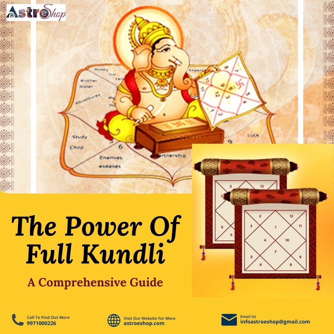 The Power of Full Kundli: A Comprehensive Guide  by BuyKundli  Medium