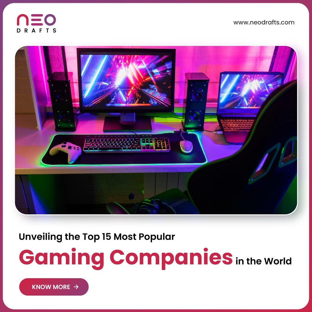 What are the biggest gaming companies?