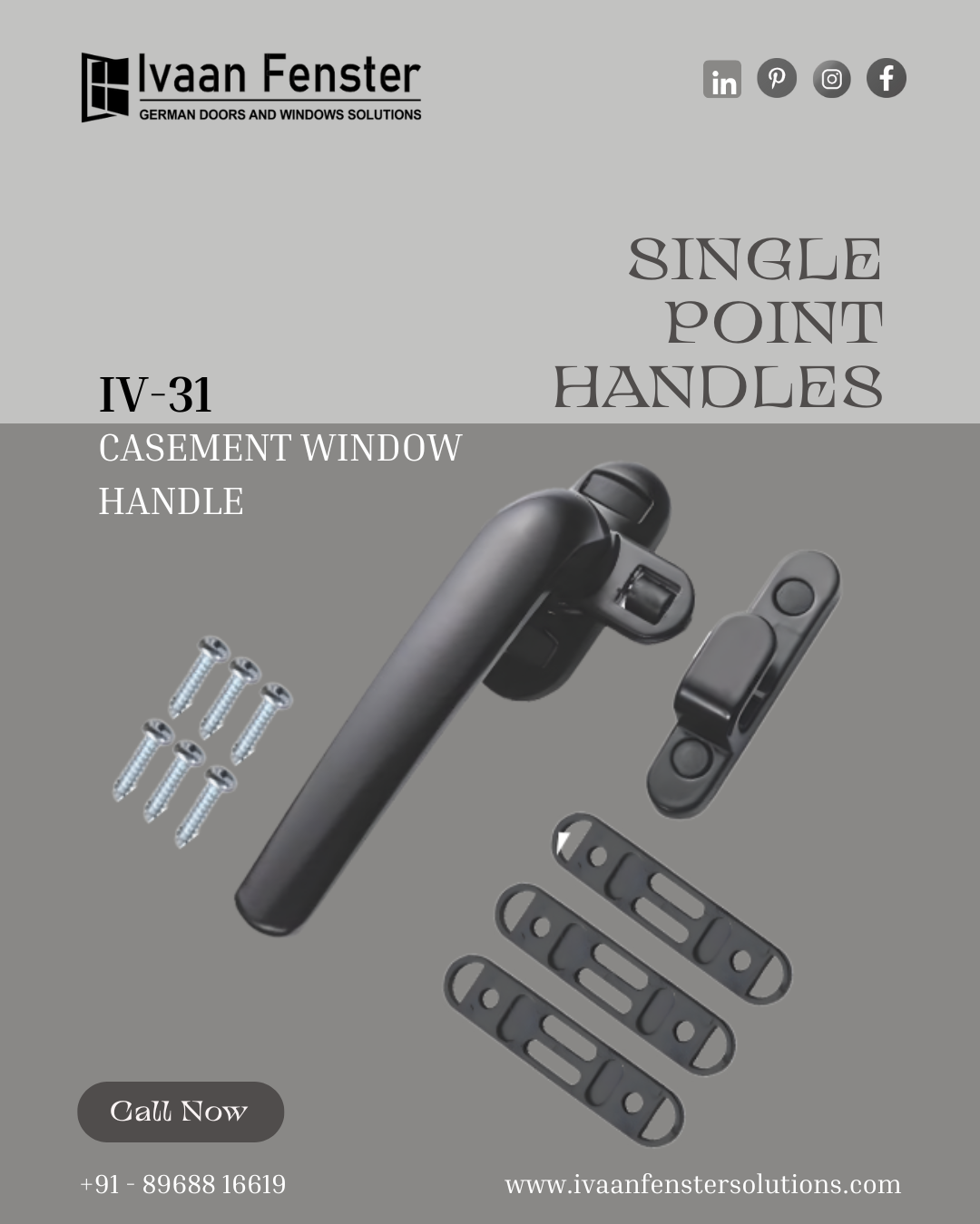 Secure Your Space with Style: Discover the IV-31 Single Point Casement ...