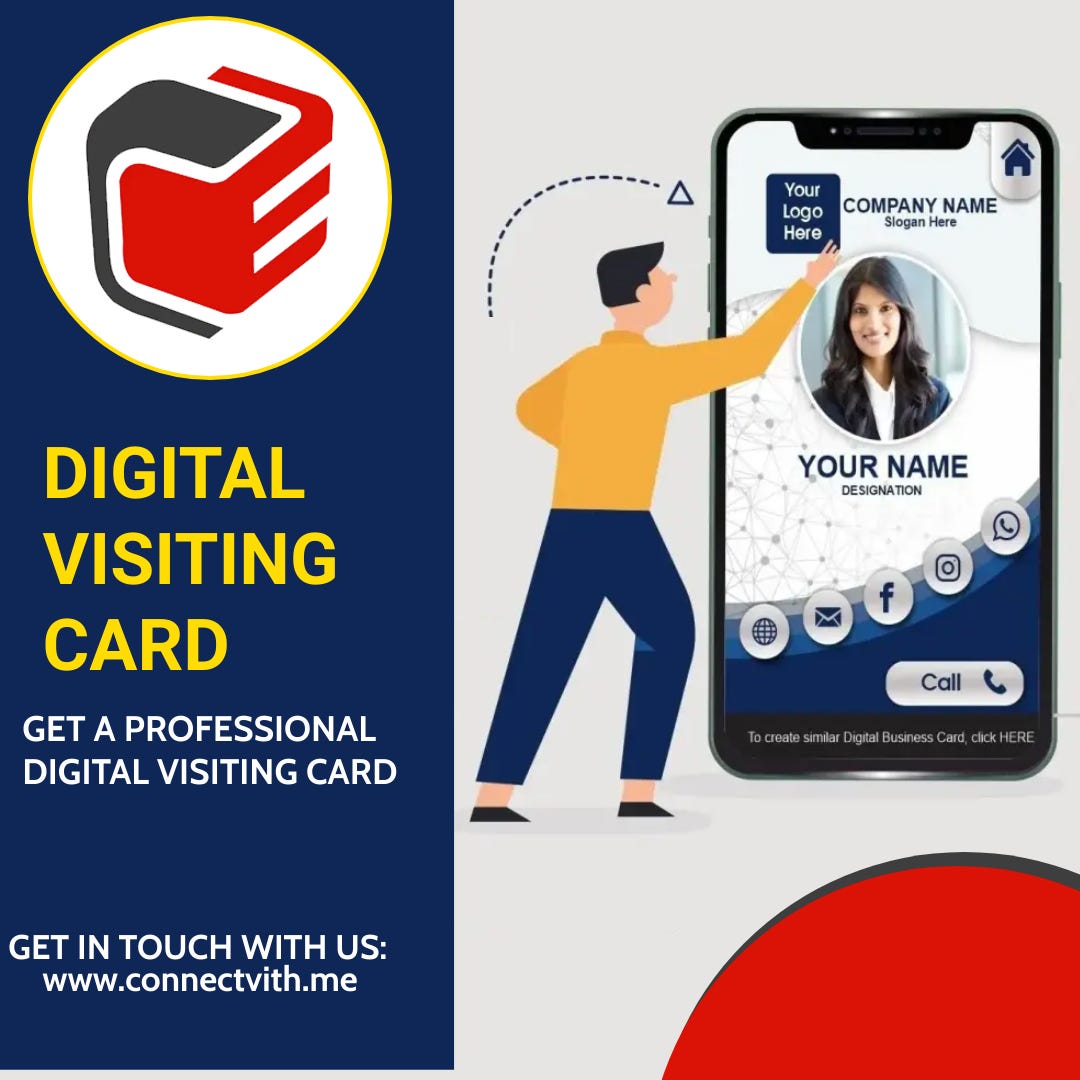 Digital Visiting Card India The New Way to Demonstrate Your Presence