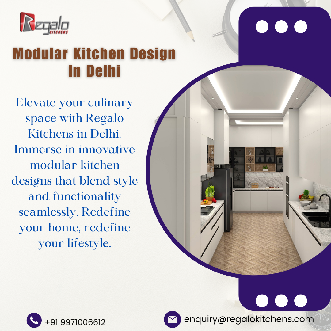 Modular Kitchen Design In Delhi Regalo Kitchens Regalokichens Medium