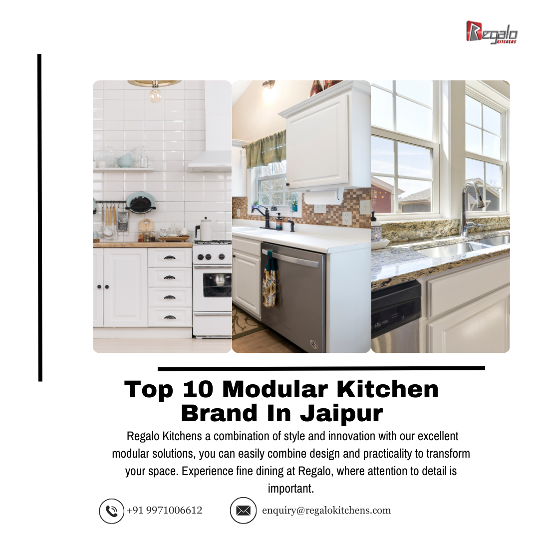 Top 10 Modular Kitchen Brand In Jaipur Regalo kitchens Regalo
