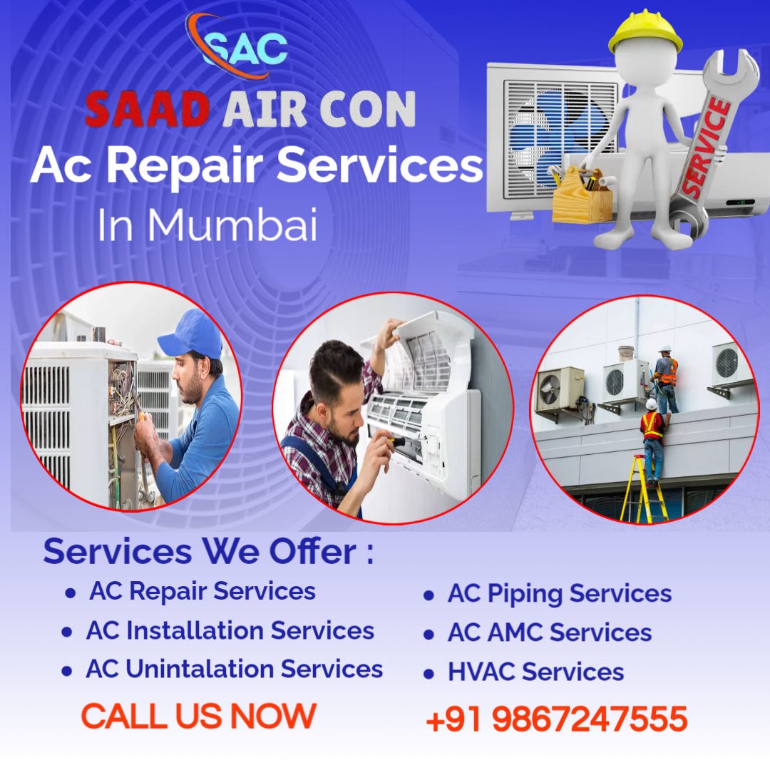 Best Ac Repair Near Me In Mumbai. Summer temperatures in Mumbai can be… |  by Azeem Khan | Medium