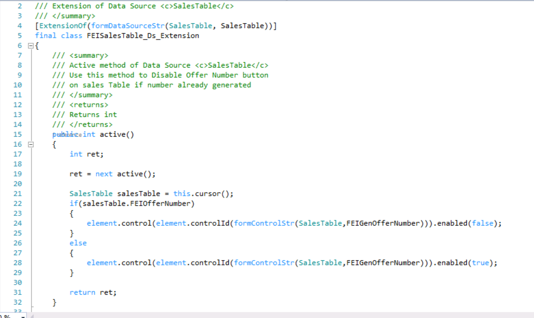 Get records on Form DataSource X++ D365FO (Extension of Form Data