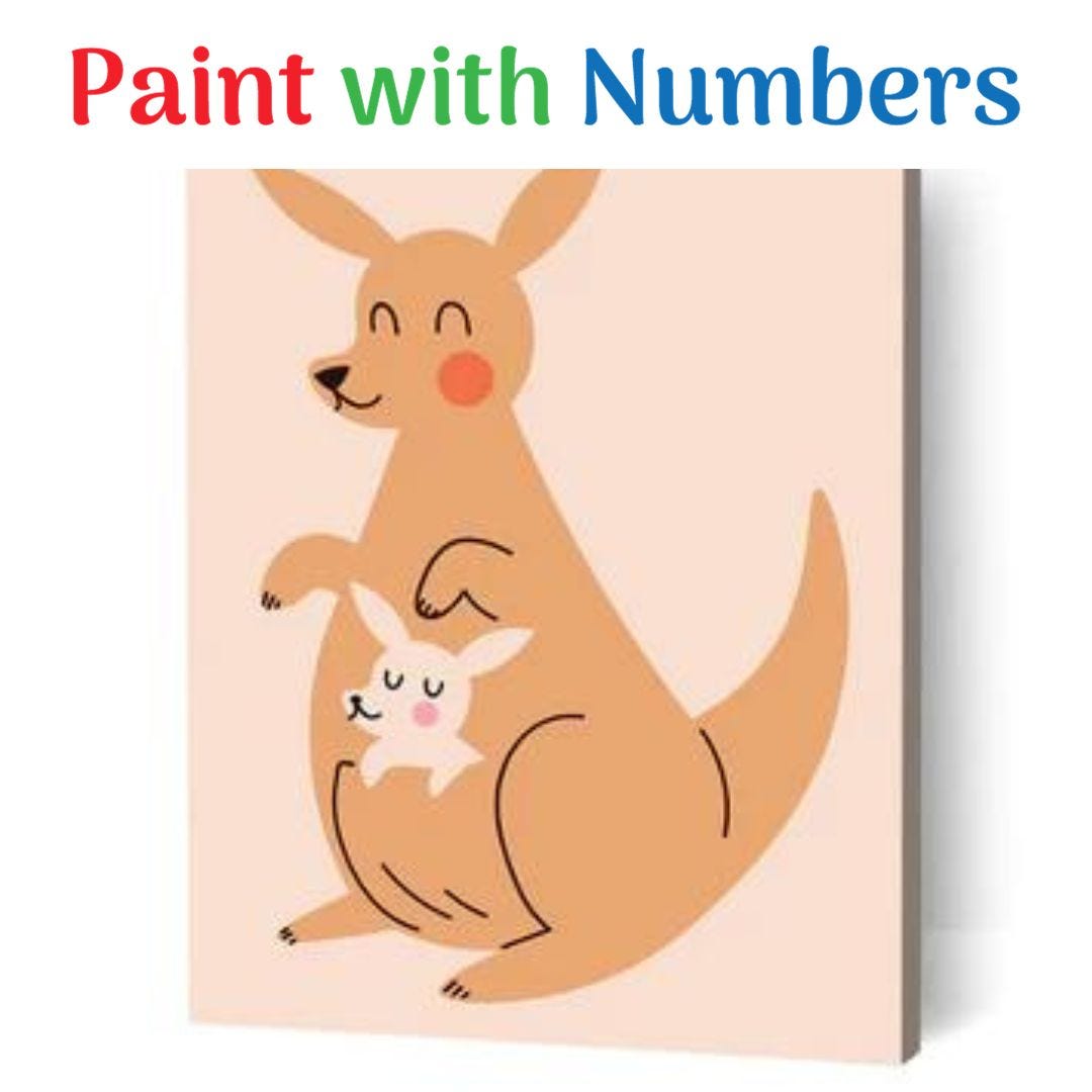 Get The Paint By Numbers Kit For Kids paint with numbers Medium