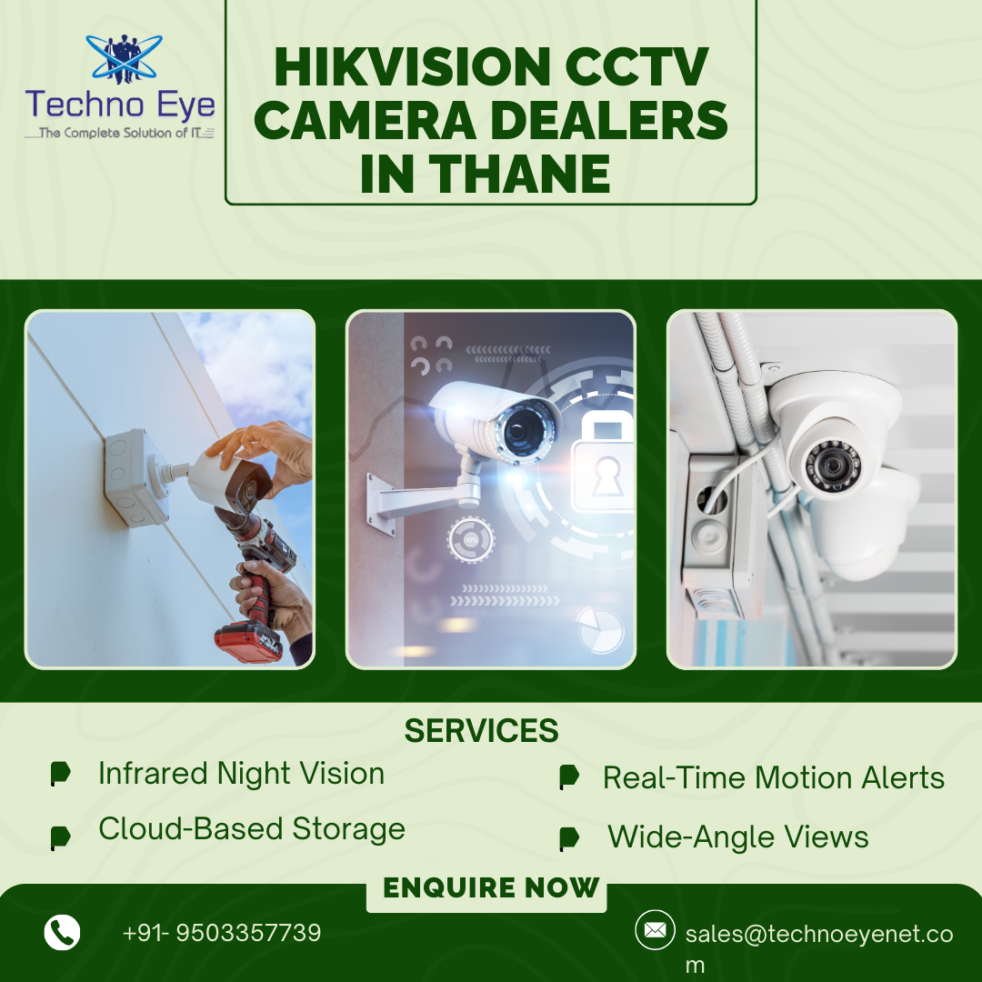 🔐 HIKVISION CCTV Camera Dealers in Thane, Mumbai and Pune — Your Trusted Security Partner.