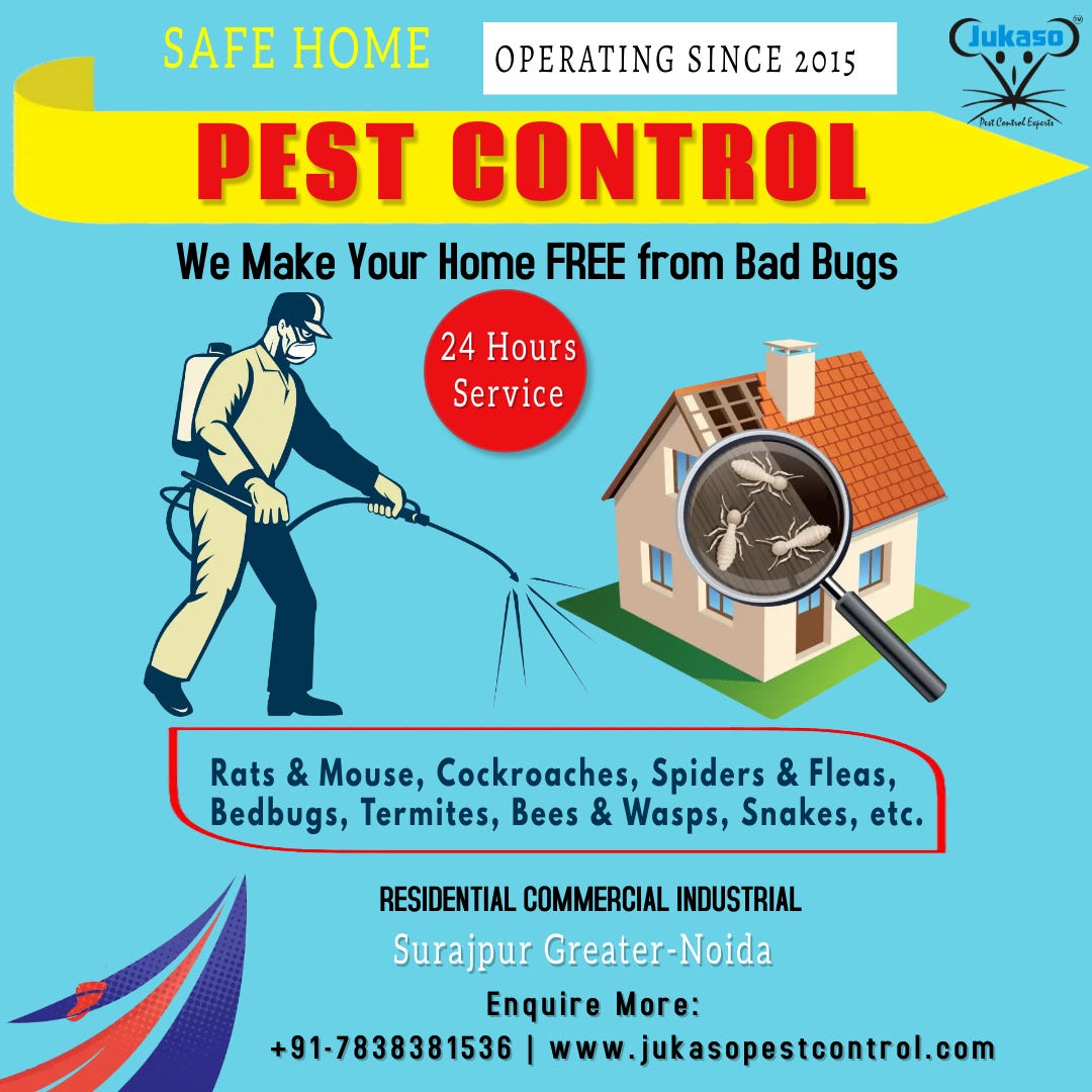 HOW TO GET RID PEST AT HOME. jukaso pest control pvt ltd Medium
