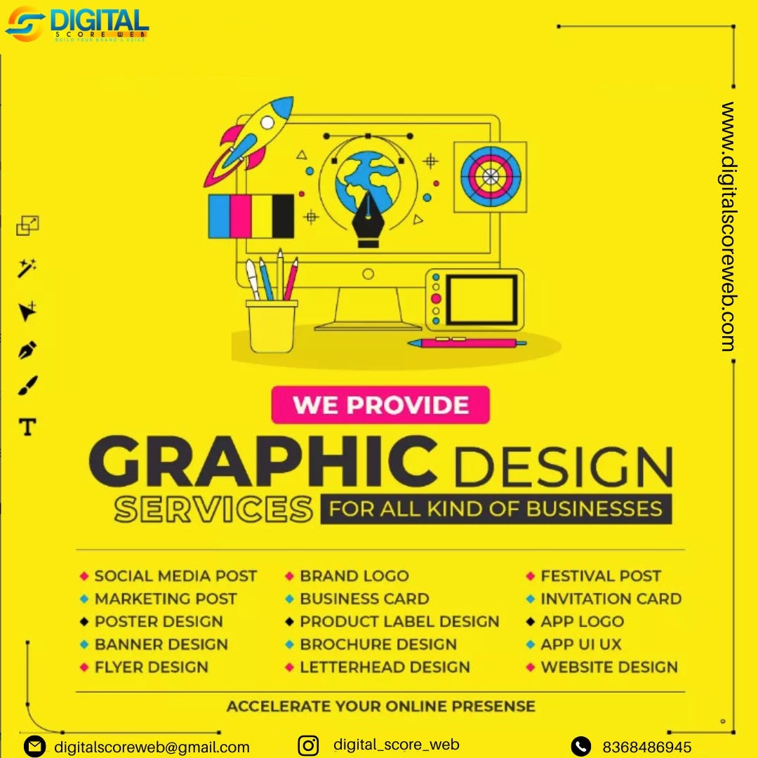 Graphics Design Service - Digital Score Web - Medium