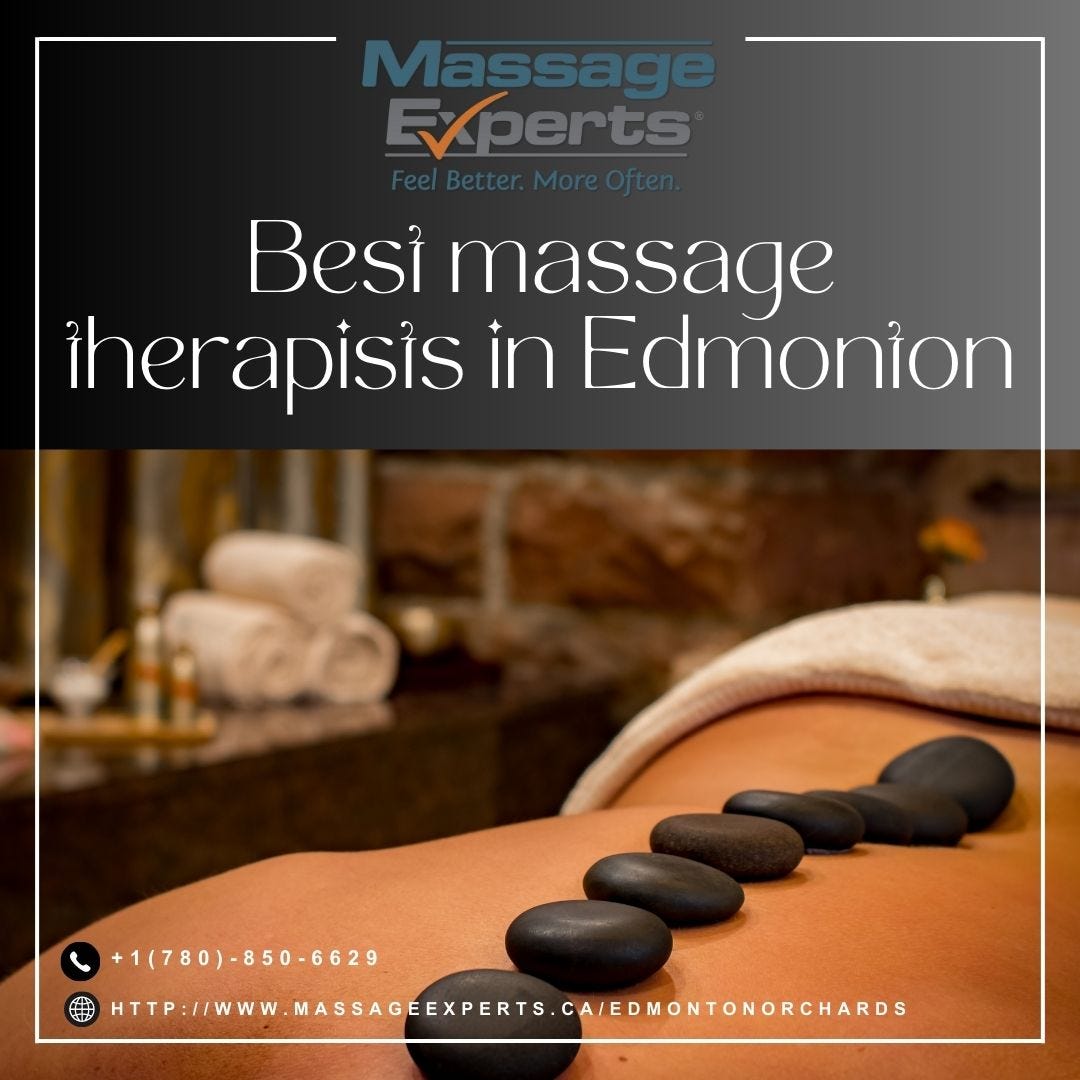 Best Massage Therapists in Edmonton Massage Experts