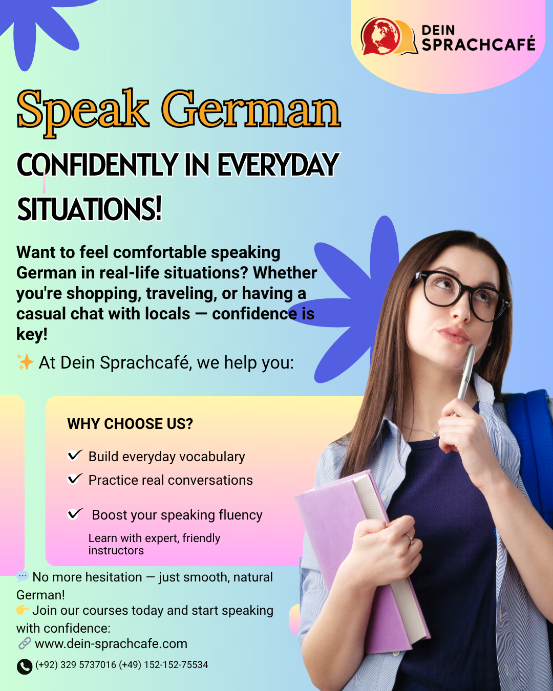 🗣️ Speak German Confidently and Comfortably in Everyday Situations