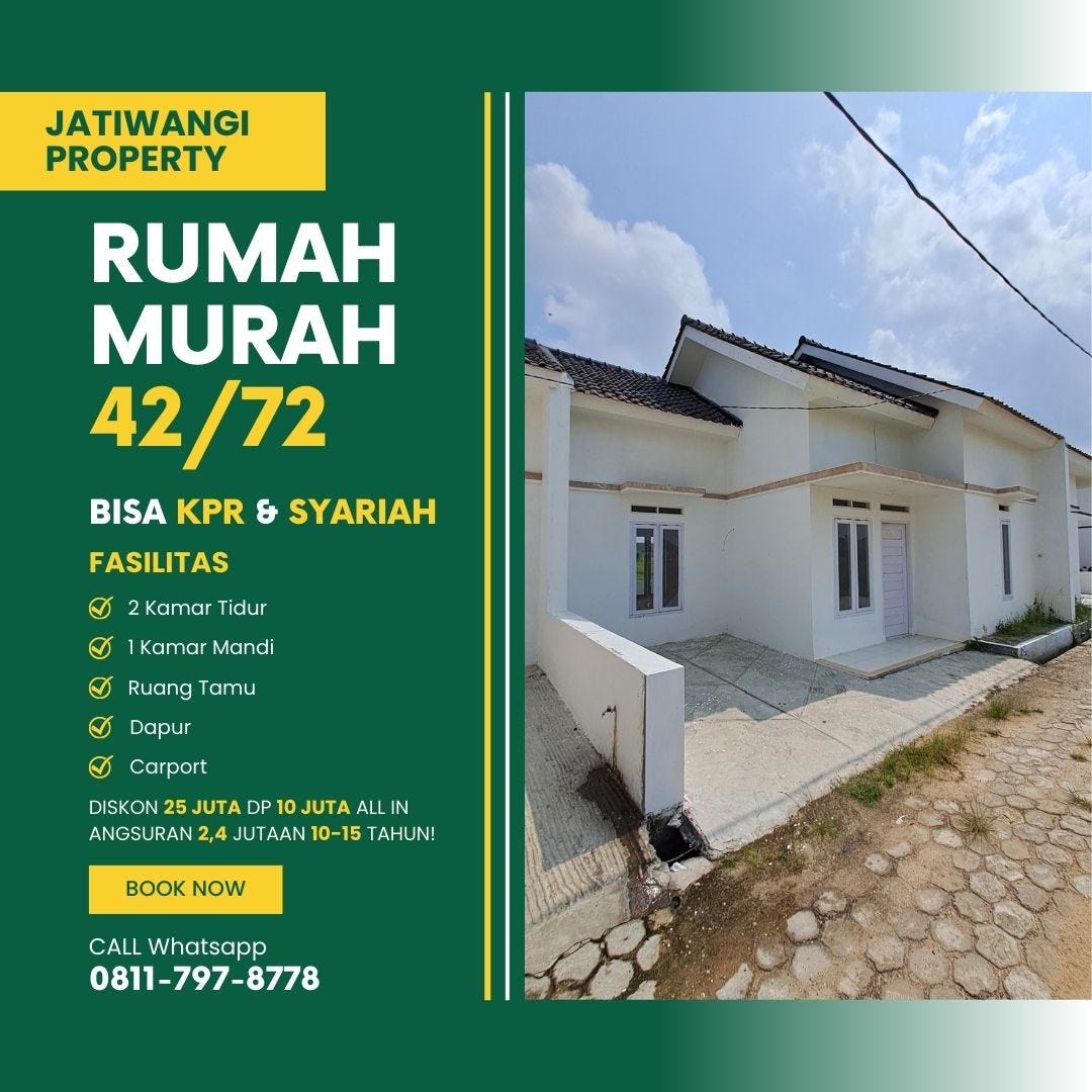 DP MURAH AKAD MUDAH CALL 08117978778 Info Perumahan Murah Bandar