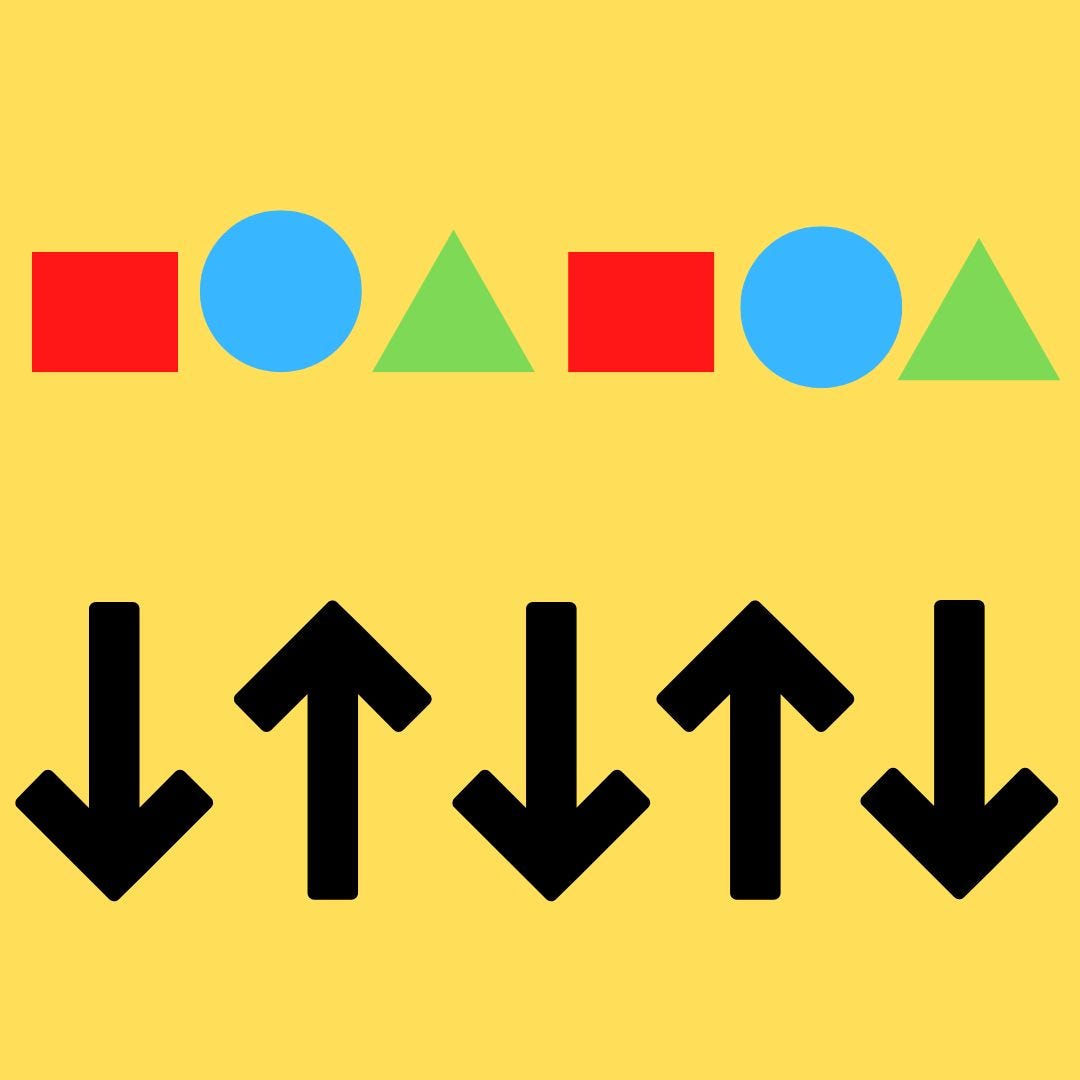 Recognizing A Pattern. The first step in solving a problem by Mary