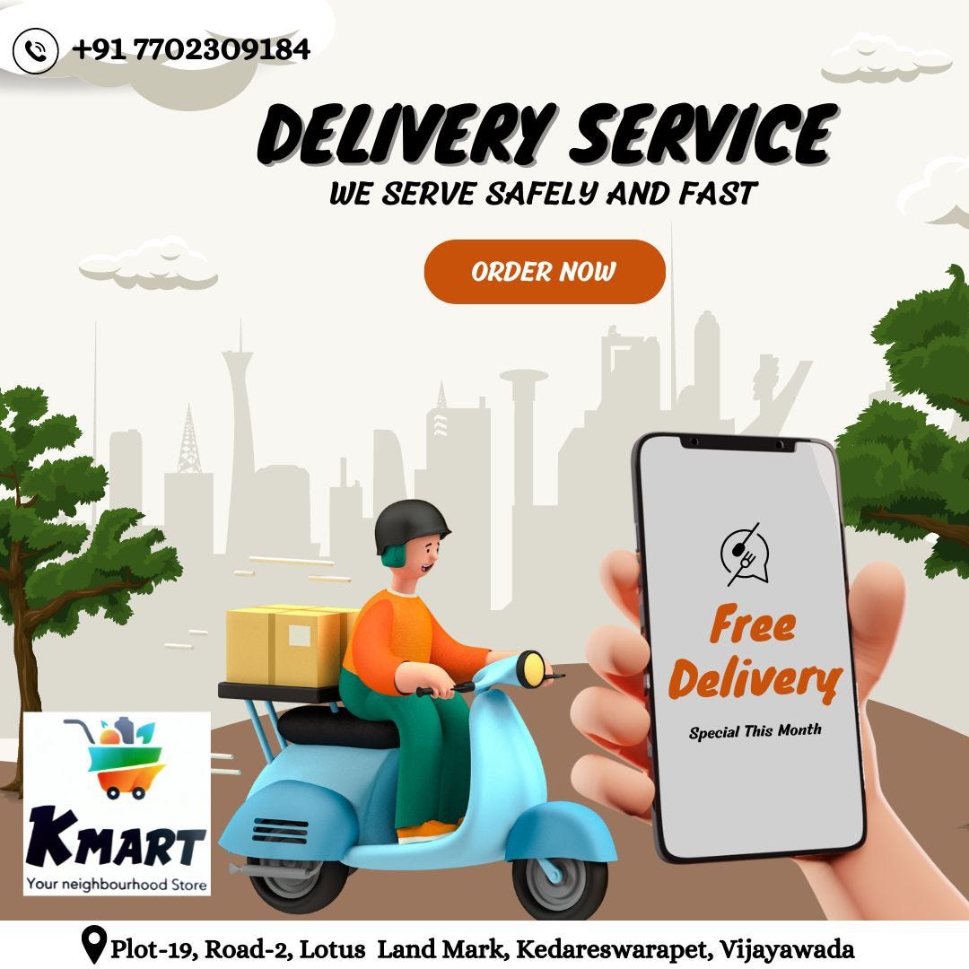 Home Delivery is also Available now Quality ingredients for a quality