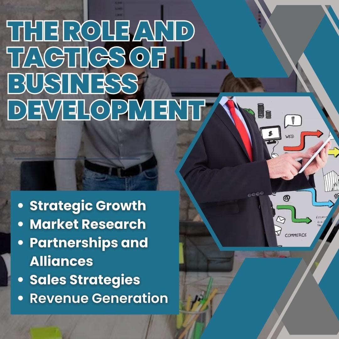 The Role and Tactics of Business Development | by Mark Bastorous | Feb ...