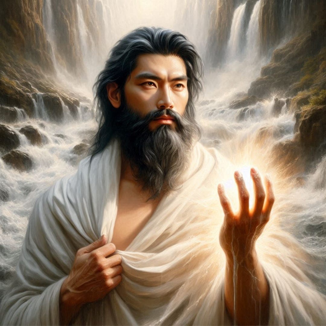 Divine Majesty Lok Ningthou, Guardian of Waters by Goutamkumar Oinam