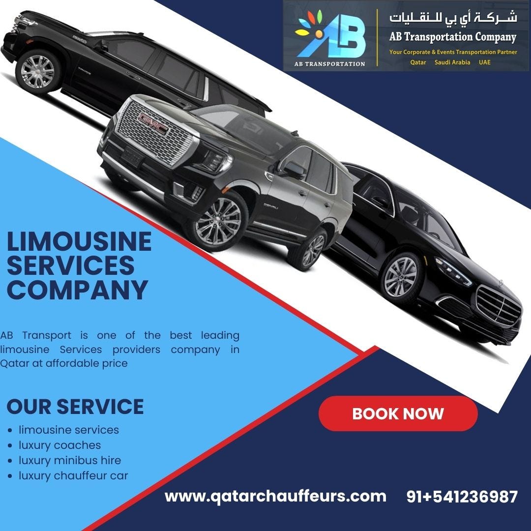For business meetings or commutes from and to the Airport, our limousine company qatar is a best platform for all your travel needs. We have fleets for all your journeys. All our fleets are spacious and have all the best-class amenities to make the ride amazing. You can book our transportation service for all your rides.