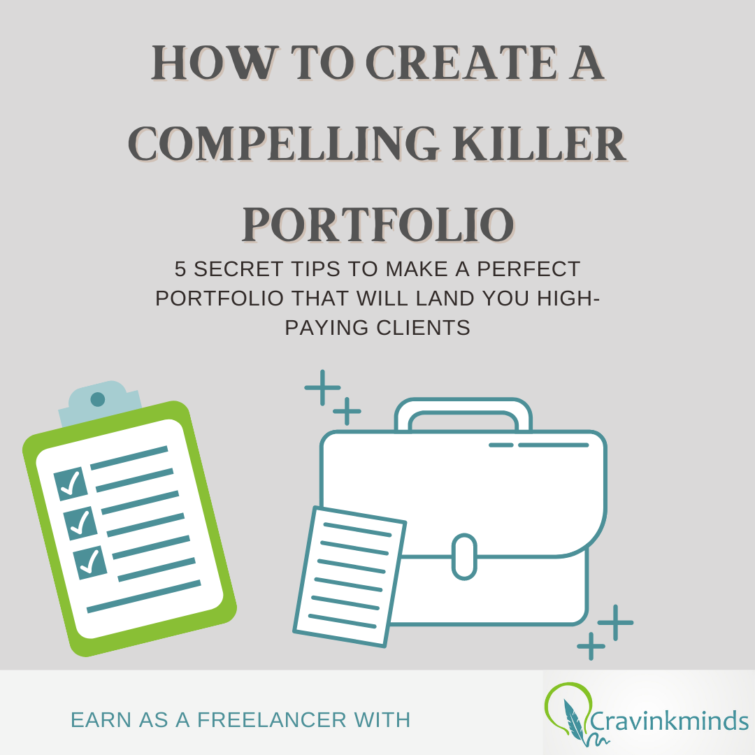 How to create a killer writing portfolio for freelancers