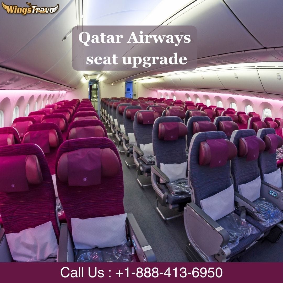 How do I upgrade my economy seat to business class on Qatar Airways ...