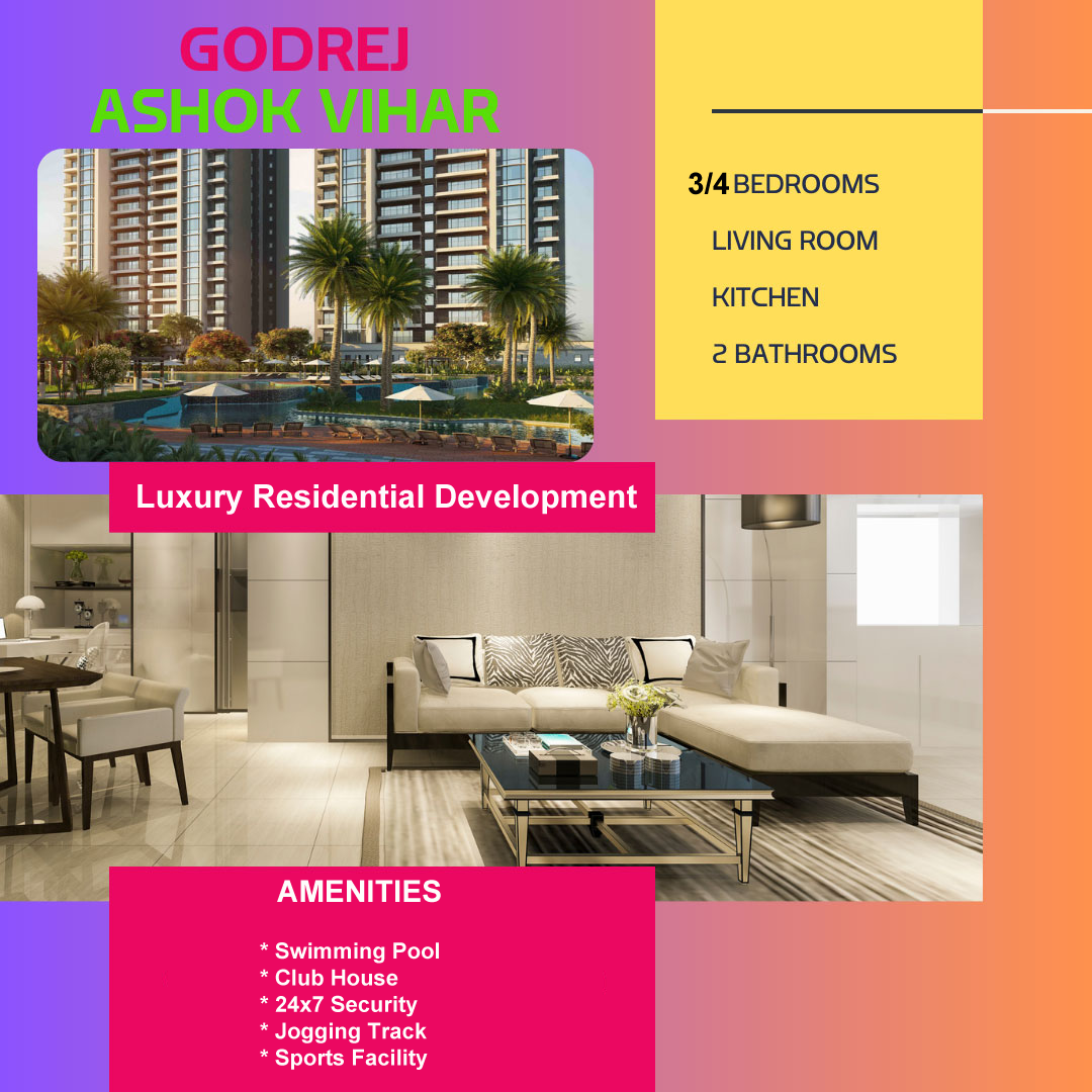 Godrej Ashok Vihar-Luxury Residential Development | by Godrej ...