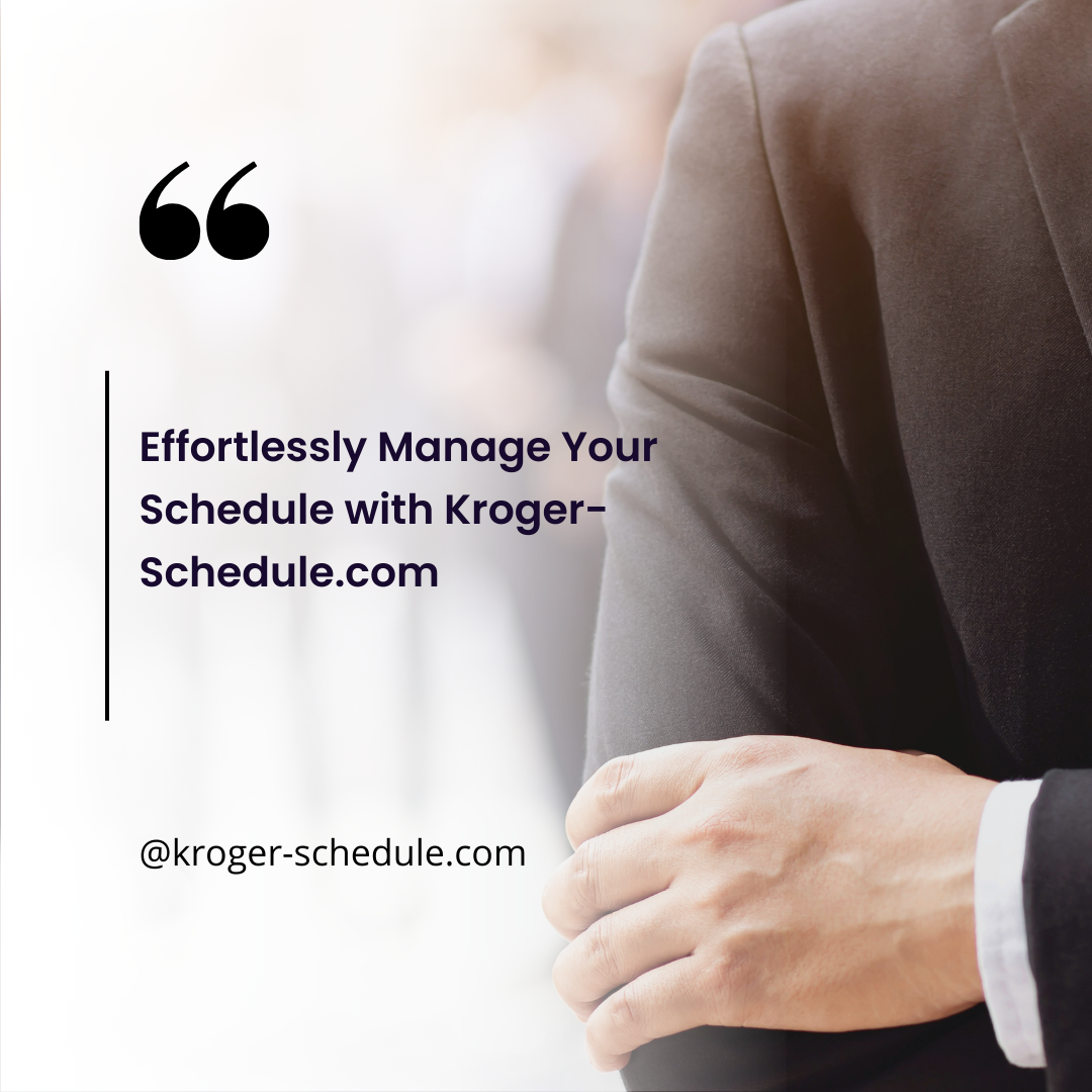 Effortlessly Manage Your Schedule with