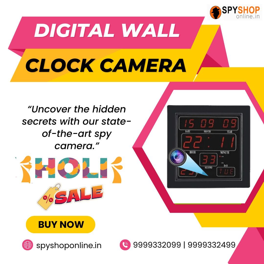 How Do You Use a Digital Wall Clock Spy Camera with Audio? by Spy