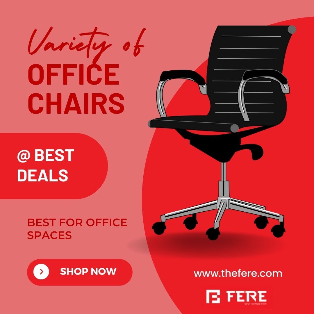 The Impact of Office Chairs on Productivity by Fereseatings Medium