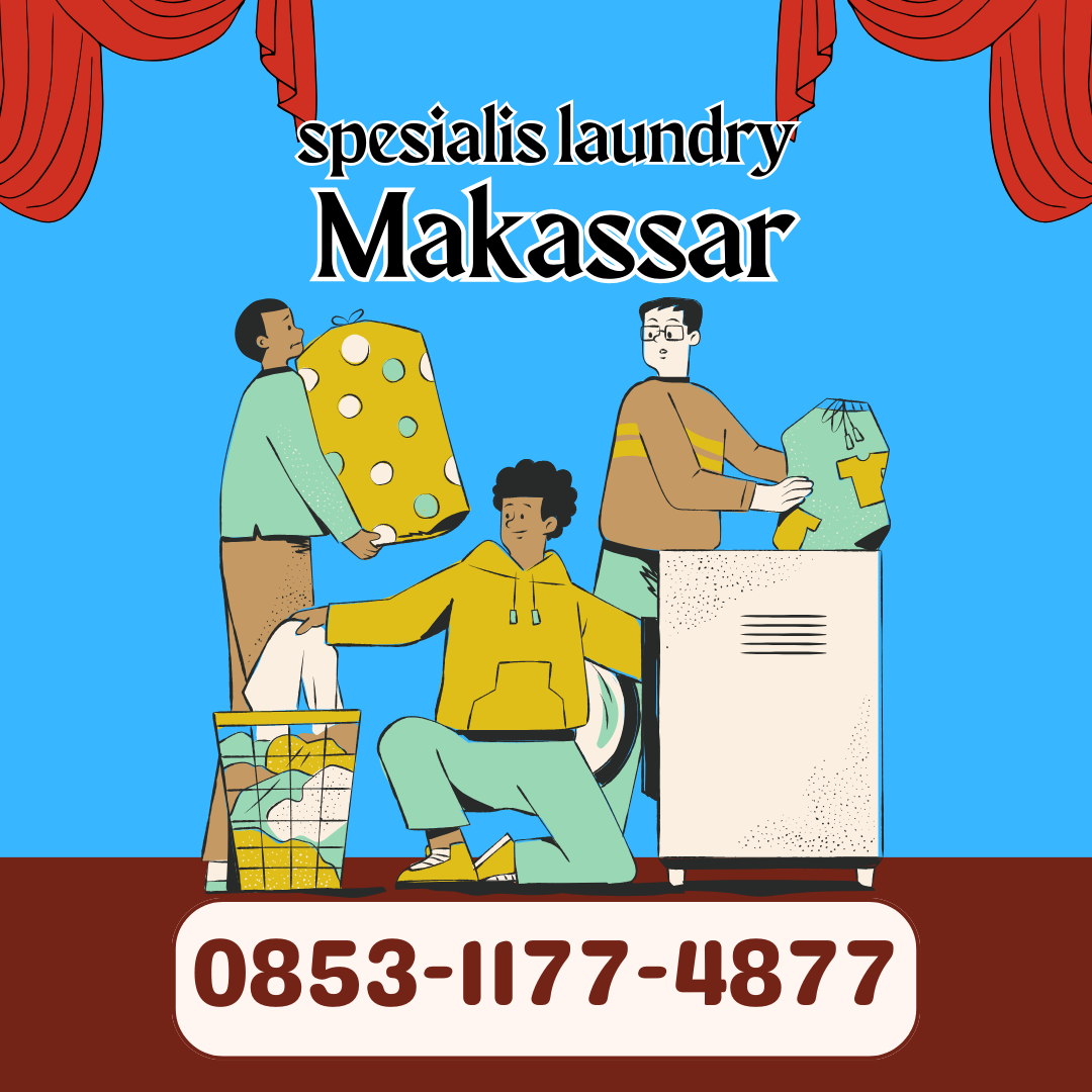 Penyedia Jasa Laundry Express Makassar, HUB 085311774877 by
