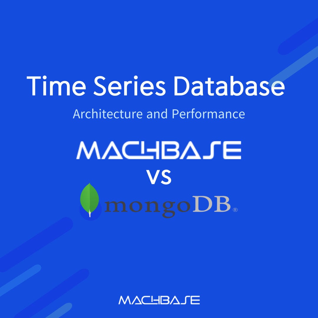 Time Series Database Architecture and Performance Comparison_Machbase and MongoDB when