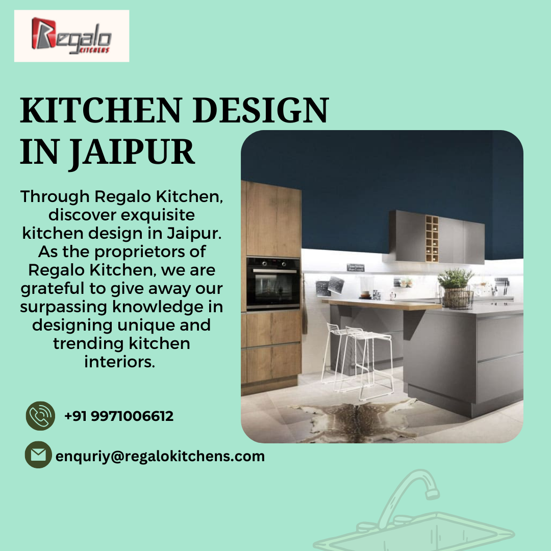 kitchen design in Jaipur Regalo Kitchens Kitchen Design Medium