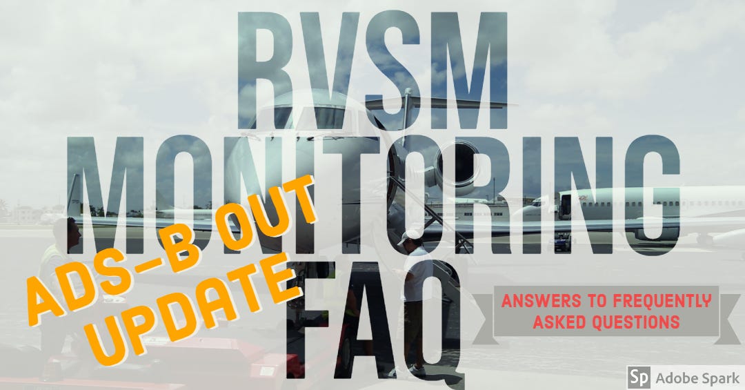 RVSM Monitoring Frequently Asked Questions by CSSI RVSM Medium