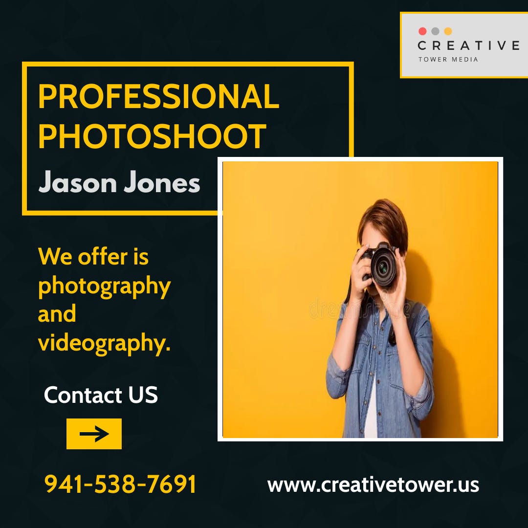 Best for a professional photoshoot Creative Tower Media Medium